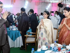 AP Govt Hosts a Tea Party to CJI NV Ramana