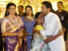 CM Jagan Attends for YS Sharmila Son Engagement