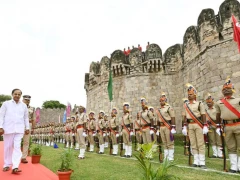 Independence Day Celebrations at Golconda Fort