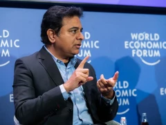 KTR in World Economic Forum meet at Davos