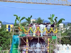 Maha Kumbhabhishekam at Kanipakam Varasiddhi Vinayaka Swamy Temple
