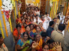 Maha Samprokshana SV Temple in Amaravati