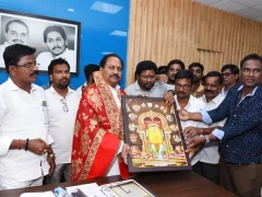 Nayee Brahmin Sangam Felicitation to Kottu Satyanarayana