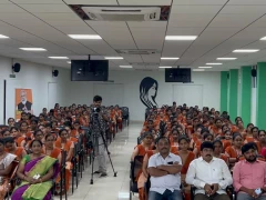 Modi Mann ki baat 100th Episode in Siddhartha Womens College