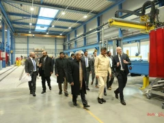 AP CM Visits Stadler Rail Factory in Bussnang