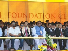 Amaravati Foundation Stone Ceremony