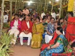 Celebrities Visited Ayutha Chandi Yagam 4th day