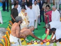 Foundation Stone Laid for AP Forensic Science Laboraroty