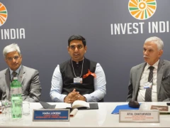 Invest India Lounge in Davos