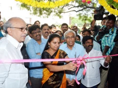 MP Kavitha Inaugurated  World Telugu Conference office