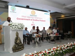 MoU Signing Ceremony Govt of AP and HCL