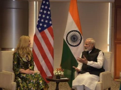 Modi meets Ivanka Trump