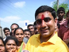Nara Lokesh Election Campaign in Mangalagiri