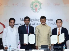 State Government signs MoU with Kia Motors