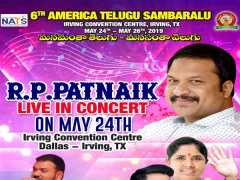 RP Patnaik Live in Concert on 24 May 2019 in Dallas