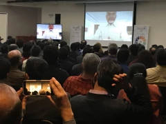 AP CM addressed Silicon Valley CEOs at Falcon X Inaugural Ceremony