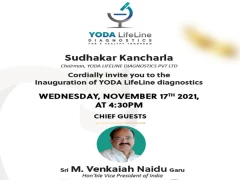 Inauguration of Yoda Lifeline Diagnostics on Nov 17