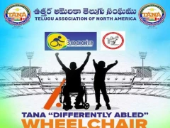 TANA Differently Abled Wheelchair Cricket Cup in Visakhapatnam