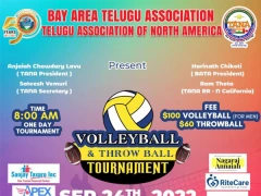 BATA, TANA Present Volleyball & Throw Ball Tournament on Sept 24