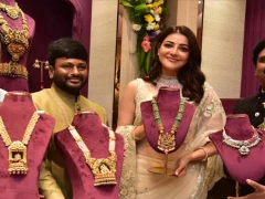 Devi Pavitra Gold & Diamonds Luxury Jewellery Store Opening Launch Actress Kajal Agarwal