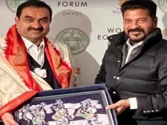 Govt of Telangana Signs 4 MoUs with the Adani Portfolio of Companies at WEF, Davos