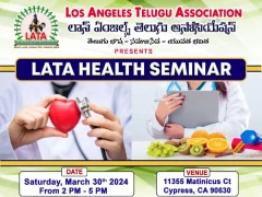 LATA Health Seminar with Dr. Ravi Jandhyala & Dr. Sirisha Potluri