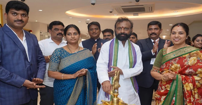 New Showroom of PMJ Jewels launched in Kurnool
