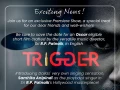 “Trigger” short film - premiere show in DFW on September 24th at 12:30 PM