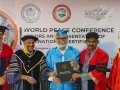 Filmmaker VN Aditya receives honorary doctorate from George Washington University of Peace, America