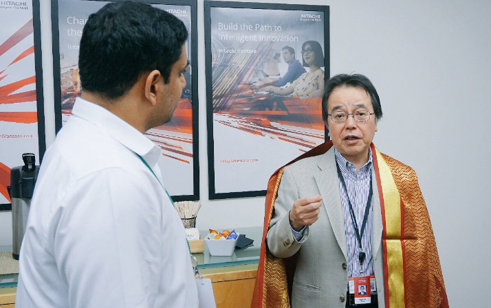 Nara Lokesh Meets CEO of Hitachi Vantara