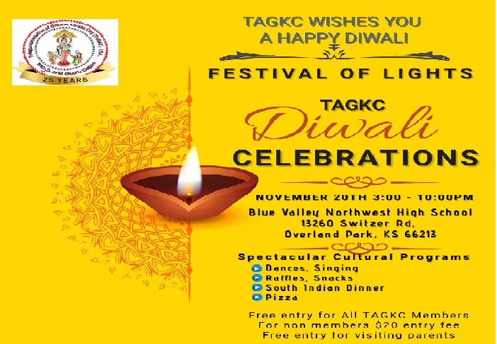 TAGKC Deepavali Celebrations 2021! Registration starts