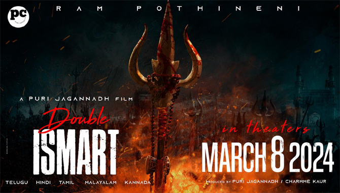 Ustaad Ram Pothineni, Puri Jagannadh film Double iSmart Release On March 8, 2024