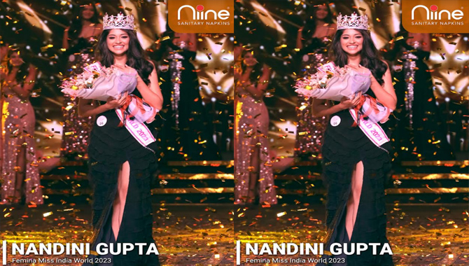Niine Hygiene and Femina Miss India World 2023