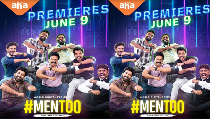 MenToo will be streaming from June 9th on Telugu People's Favorite OTT aha