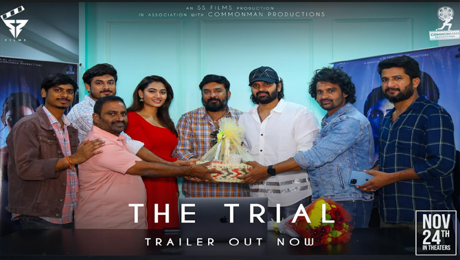 "The Trial" trailer launched by hero Sree Vishnu, grand release in theaters on November 24th