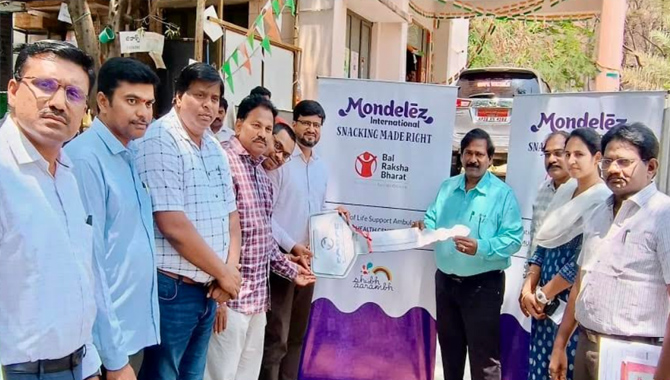 Sri City based Mondelez donates ambulance to Sullurupeta Govt. Hospital