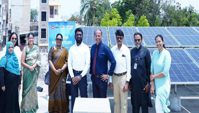 Rooftop Solar Systems at 30 Government Schools Inaugurated