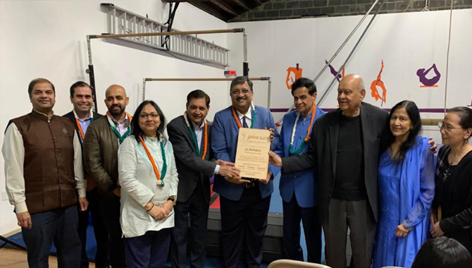 Gandhian Society (USA) Honors Esteemed Guests in New Jersey