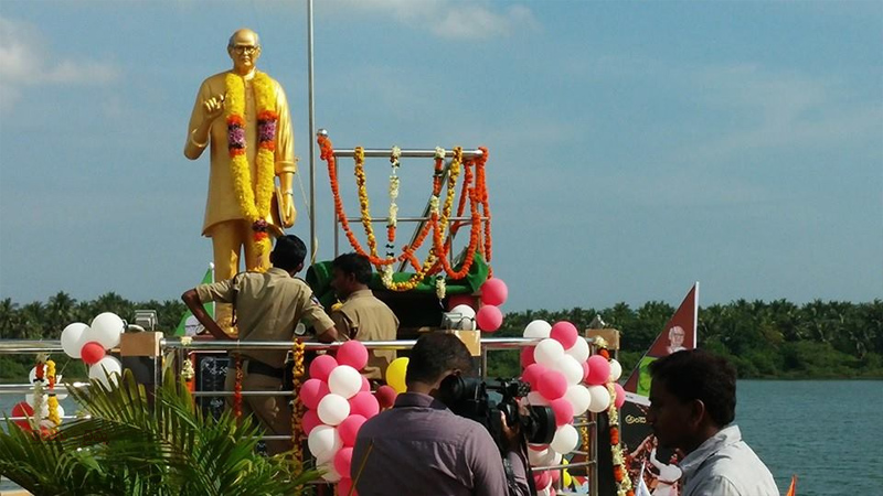 Bapu Bronze Statue Inaugurated by TANA
