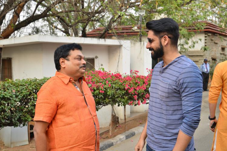 Akhil Venky SVCC Moive launch