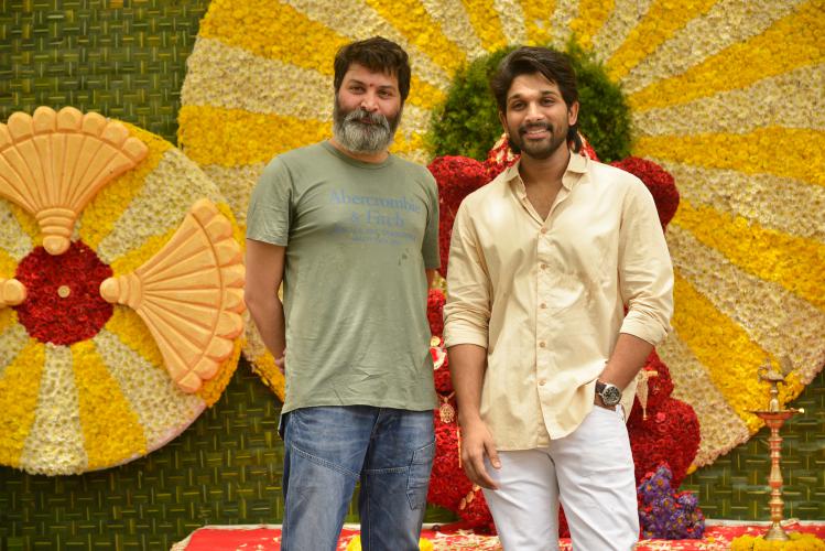 Allu Arjun Trivikram Srinivas New Movie Launch