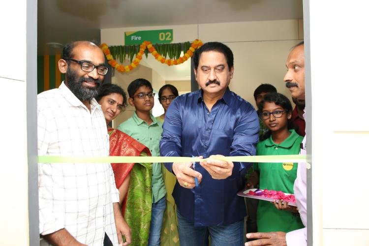 Suman Inaugurates 1st Nagarjuna Ayurveda at KPHB