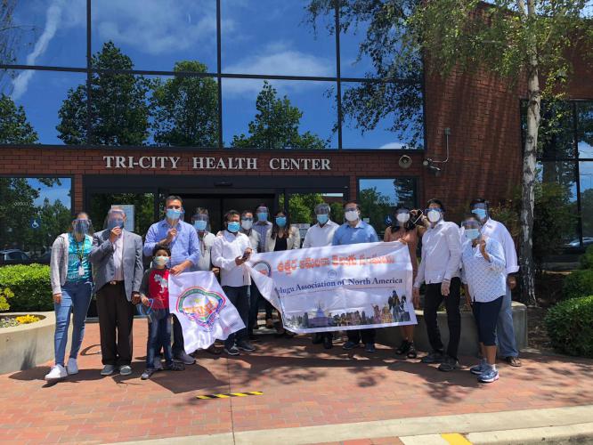 TANA Distributed Health Kits in Fremont 5 June 2020