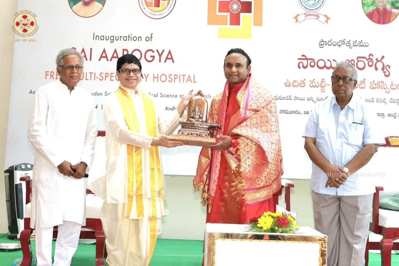 Sai Aarogya inaugurated free multi-specialty Hospital in Kuchipudi