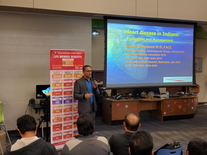 TAMA TANA Cares Heart Health Seminar in GA 1 Feb 2020