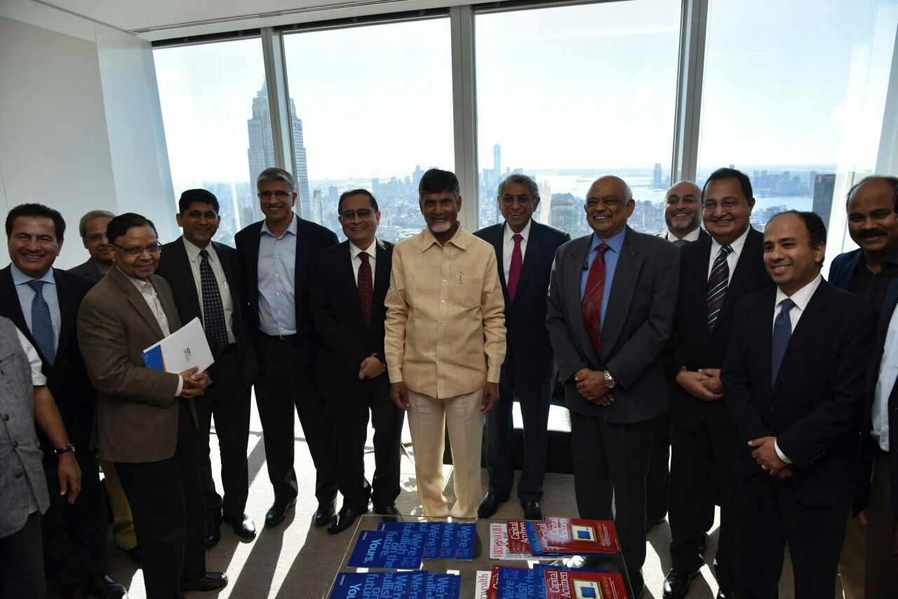 Chandrababu Speech in New York
