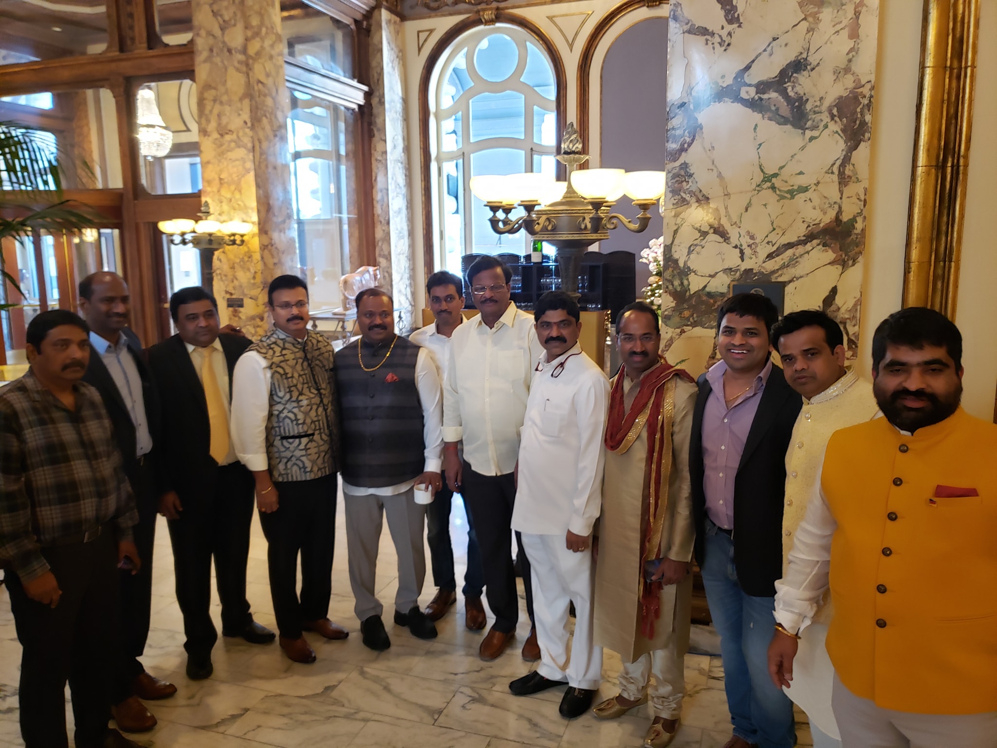 VIPs at Rahul Komati Wedding Function