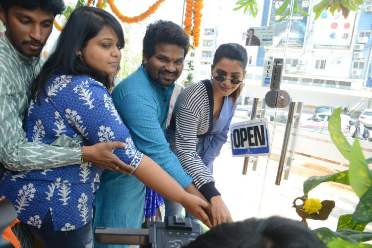 Samantha Launches Aryan Restaurant at Madhapur