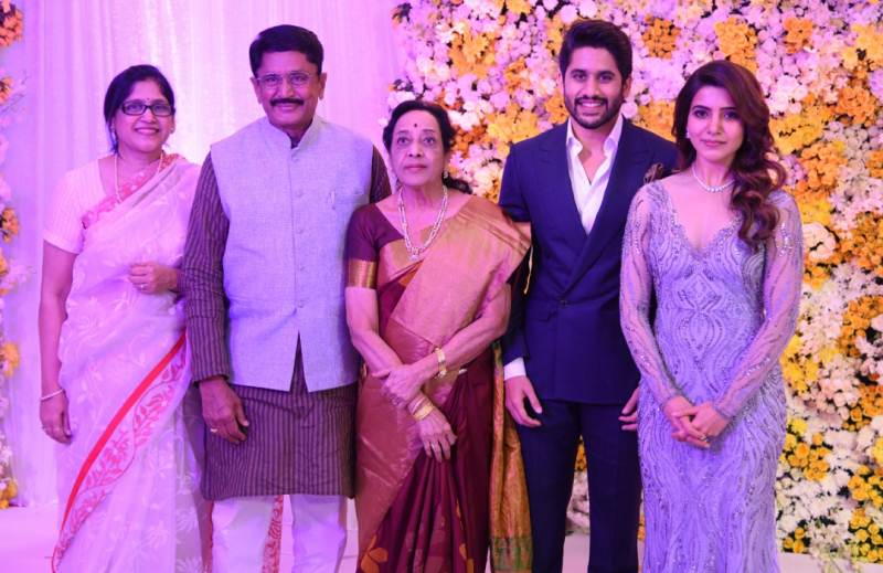 Naga Chaitanya and Samantha Wedding Reception