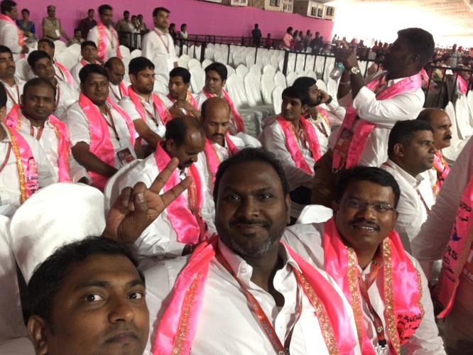 NRI TRS Leaders attend TRS Plenary